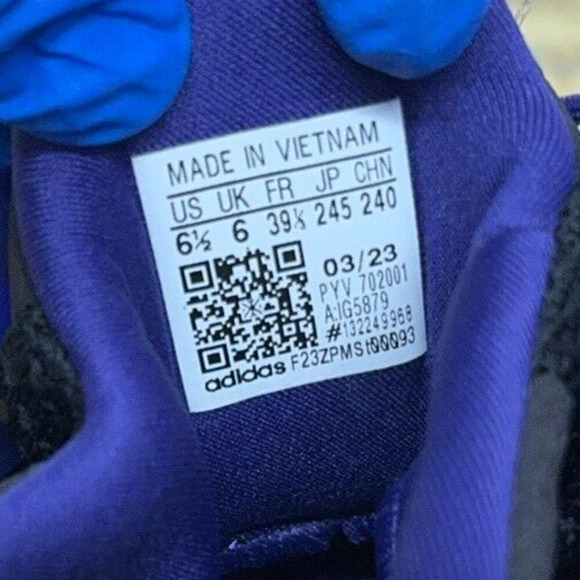 Adidas Ultra Boost 1.0 Washington Huskies U-Dub Black Purple IG5879 Mens Sz 6.5 - Picture 7 of 8